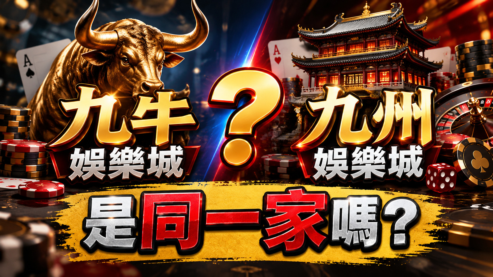九牛娛樂城與九州娛樂城是同一家嗎？